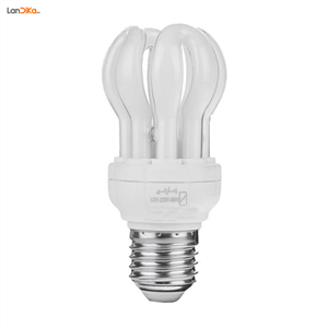 لامپ کم مصرف 13 وات زمان نور مدل Lotus پایه E27 Zaman Noor Lotus 13W Compact Fluorescent Lamp E27