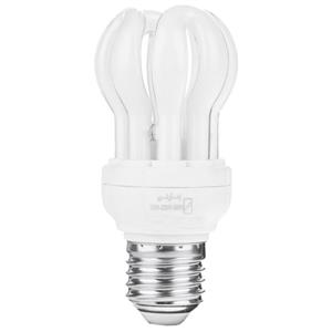 لامپ کم مصرف 13 وات زمان نور مدل Lotus پایه E27 Zaman Noor Lotus 13W Compact Fluorescent Lamp E27