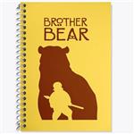دفتر لغت 50 برگ خندالو مدل انیمیشن خرس برادر Brother Bear کد 13716