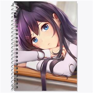 دفتر لغت 50 برگ خندالو مدل مای سان انیمه دختر کد 12143