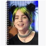 دفتر لغت 50 برگ خندالو مدل بیلی آیلیش Billie Eilish کد 19151