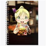 دفتر لغت 50 برگ خندالو مدل ریکو انیمه ساخته شده در پرتگاه Made in Abyss کد 22091