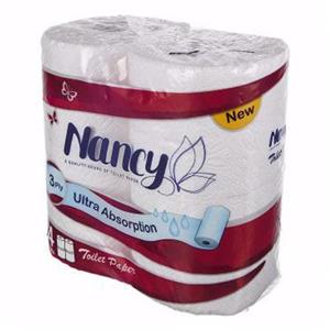 دستمال توالت نانسی بسته 4 عددی Nancy Toilet Paper Pack of 4