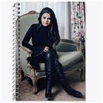 دفتر لغت 50 برگ خندالو مدل سلنا گومز Selena Gomez کد 19215