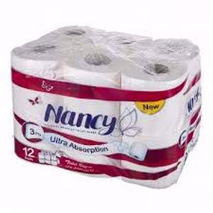 دستمال توالت نانسی بسته 12 عددی Nancy Toilet Paper Pack of 