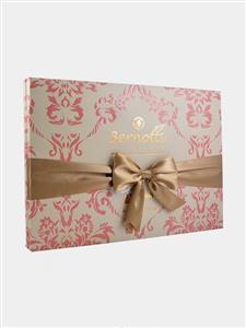 شکلات کادویی برنوتی کاکائویی تلخ با مغزی کرم کاکائو 48 عددی ml500