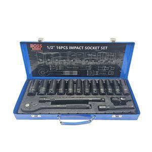 مجموعه 16 عددی آچار بکس باس مدل life_style کد 16