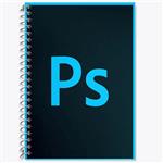 دفتر لغت 50 برگ خندالو مدل فتوشاپ Photoshop کد 6201