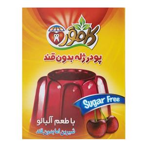 پودر ژله بدون قند کامور با طعم آلبالو 36 گرم Kamvar Sour Cherry Jelly Powder without Sugar 36gr