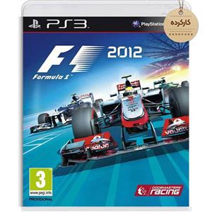 دیسک بازی Formula 1 2012  مخصوص PS3