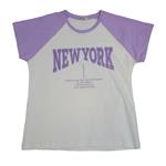 تی شرت آستین کوتاه زنانه مدل NewYork 01