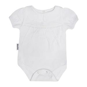 بادی آستین کوتاه نوزادی آدمک مدل یقه ب ب کد179600