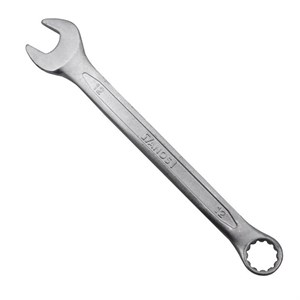 آچار یکسر تخت و یکسر رینگی تانوس مدل SMT-TANOS-12MM-TAKHT-RING سایز 12 میلی متر