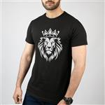 تی شرت آستین کوتاه مردانه مدل Lion King کد ‌B003
