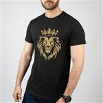 تی شرت آستین کوتاه مردانه مدل Lion King کد B004