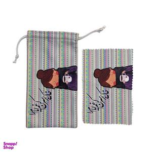 کاور عینک ترمه طراحان ایده مدل خاک بر سر کن غم ایام را کد Trm049 به همراه دستمال