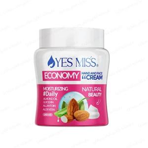 کرم مرطوب کننده یس میس مدل روغن بادام کد 01 حجم 250 میلی لیتر