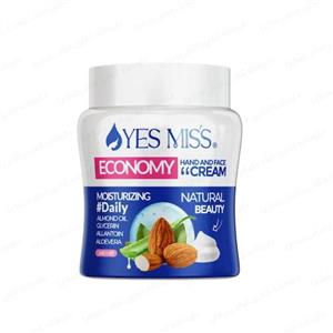 کرم مرطوب کننده یس میس مدل روغن بادام کد 02 حجم 250 میلی لیتر