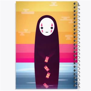 دفتر لغت 50 برگ خندالو مدل انیمه شهر اشباح Spirited Away کد 4882