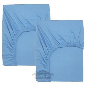 ملحفه ایکیا مدل Len تک نفره سایز 120x60 سانتی متر بسته دو عددی