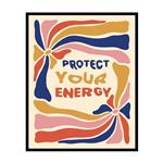 پوستر مدل از انرژی خود محافظت کنید