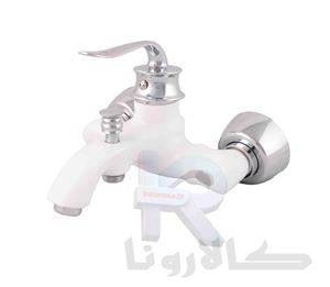 شیر‏ ‏دوش مدل ‎F6T2 سفید کروم