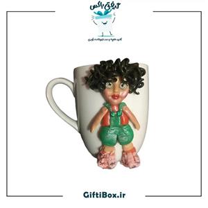 ماگ طرح دختر شیطون