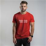 تی شرت آستین کوتاه مردانه مدل C14020215a رنگ قرمز
