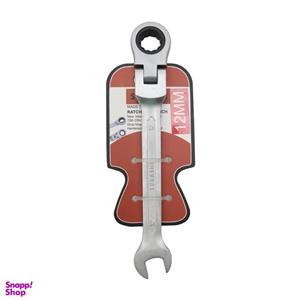 آچار یکسر تخت و یکسر رینگی جغجغه ای سوباشی مدل  YP-SIZE012MM سایز 12 میلی متر