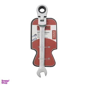 آچار یکسر تخت و یکسر رینگی جغجغه ای سوباشی مدل  YP-SIZE010MM سایز 10میلی متر