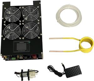 کوره القائی صنعتی ZVS با توان 5Kw بدون منبع تغذیه