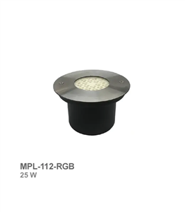چراغ استخری توکار مگاپول مدل MPL-112-RGB