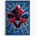 دفتر زبان 50 برگ خندالو مدل سه خط طرح مرد عنکبوتی Spider Man کد 13180