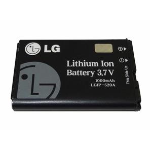 باتری   ال جی LGIP-520A ظرفیت 1000 میلی آمپر ساعت 