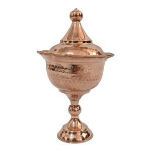 قندان مسی مدل پایه دار کد H-2057