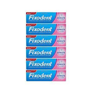 چسب دندان مصنوعی فیکسودنت مدل 02 وزن 40 گرم مجموعه 6 عددی