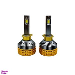 هدلایت لامپ خودرو سام مدل SUPER GOLD  پایه H1 بسته دو عددی