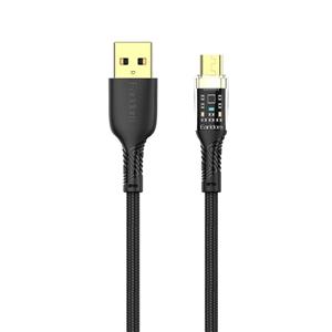 کابل تبدیل USB به MicroUSB ارلدام مدل EC-179M 3A طول 1 متر 