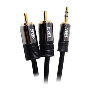کابل تبدیل AUX به RCA کی نت پلاس طول 1.5 متر