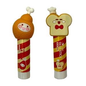 چسب ماتیکی مدل فانتزی طرح فست فود بسته 2 عددی