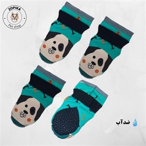 پاپوش سگ تادو کد P106 سایز 1 بسته 4 عددی