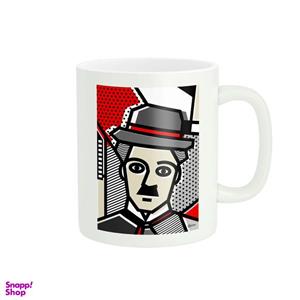 ماگ مدل فانتزی چارلی چاپلین کد 1090