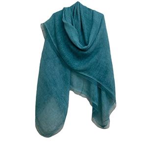 روسری زنانه مدل پلیسه دور دانتل کد 01