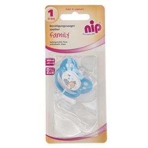 پستانک نیپ مدل فمیلی سایز 3 Nip Family Pacifier Size 3