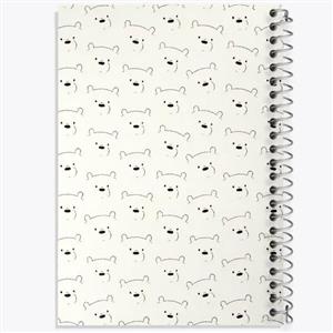 دفتر زبان 50 برگ خندالو مدل دو خط طرح سه خرس کله پوک کد 10603