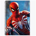 دفتر زبان 50 برگ خندالو مدل دو خط طرح مرد عنکبوتی Spider Man کد 13160