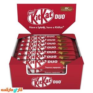 شکلات کیت کت دوبل بسته 24 عددی kitkat Duo