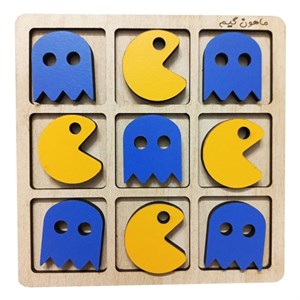بازی فکری ماهون گیم مدل دوز طرح پکمن کد xo2