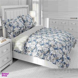 سرویس روتختی طرح ساتین پنبه پلاس کد 99 دو نفره شش تکه