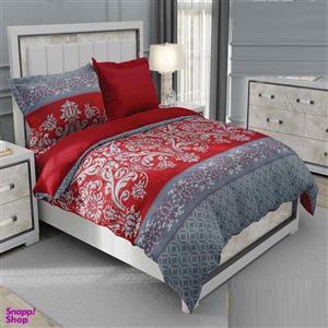 سرویس روتختی طرح ساتین پنبه پلاس کد 78 دو نفره شش تکه